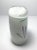 Lowell Duell 1988 Handblown Studio Art Glass Milky White & Pastel Confetti Vase For Sale - Image 9 of 11