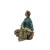 2000 - 2009 Chinese Porcelain Qing Style Dressing Drinking Tea Lady Figure For Sale - Image 5 of 5
