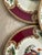 Burgundy Antique Myott Chelsea Bird Bread Plates – 6 3/8-Inch Staffordshire England Porcelain With Burgundy and Gilt Decoration - Set of Eleven (11) For Sale - Image 8 of 12