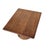 Mid-Century Modern 1960s Solid Walnut Swiveling Pedestal Side Table For Sale - Image 3 of 8