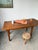 Vintage Oak Farm Table with Extension, 1950 For Sale - Image 6 of 18