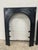 Late 19th Century Late 19th Century French Quarter Cast Iron Fireplace Surround & Summer Cover 27" X 21" For Sale - Image 5 of 8