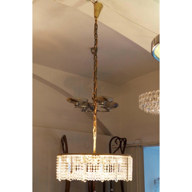 1960s Austrian Cut Crystal Chandelier from Bakalowits & Söhne For Sale - Image 5 of 12
