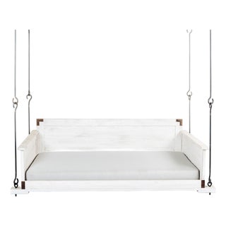Slatted Hanging Day Bed by Lowcountry Originals For Sale