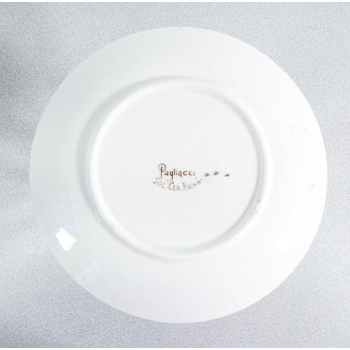 Pagliacci Plates from S. C. Richard, 1890s, Set of 5 For Sale - Image 15 of 18