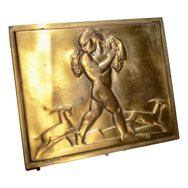Rockwell Kent Cigarette Box Circa 1935-36 For Sale
