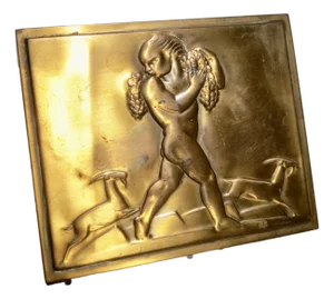 Rockwell Kent Cigarette Box Circa 1935-36