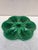 French green Oyster Plate Luneville, Circa 1940.