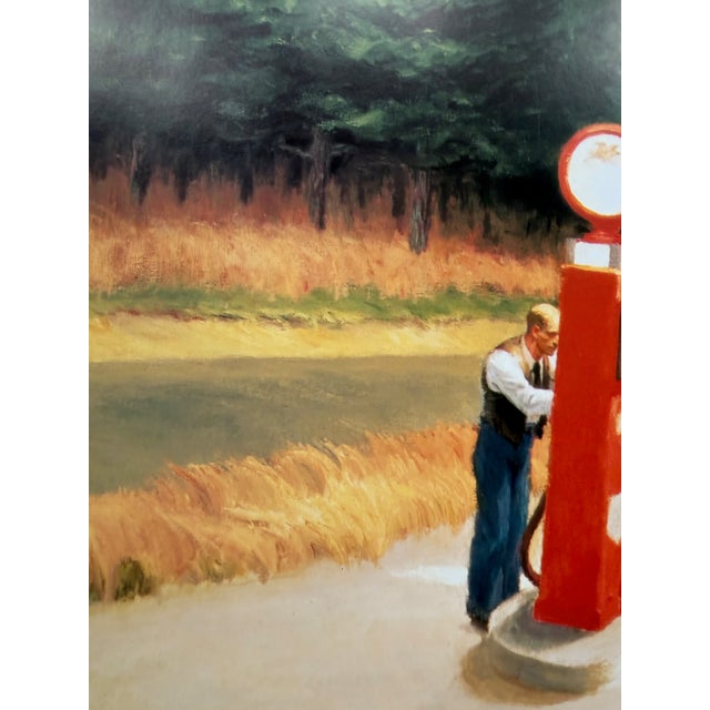After Edward Hopper (1882-1967), Gas, 1940, Copyright Museum of Modern Art New York, Printed in Great Britain For Sale - Image 9 of 11