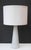 Mid-Century Modern Scandinavian Glass Art Table Lamp attributed to Bengt Orup for Hyllinge Glasbruk, Sweden, 1970s For Sale - Image 14 of 14