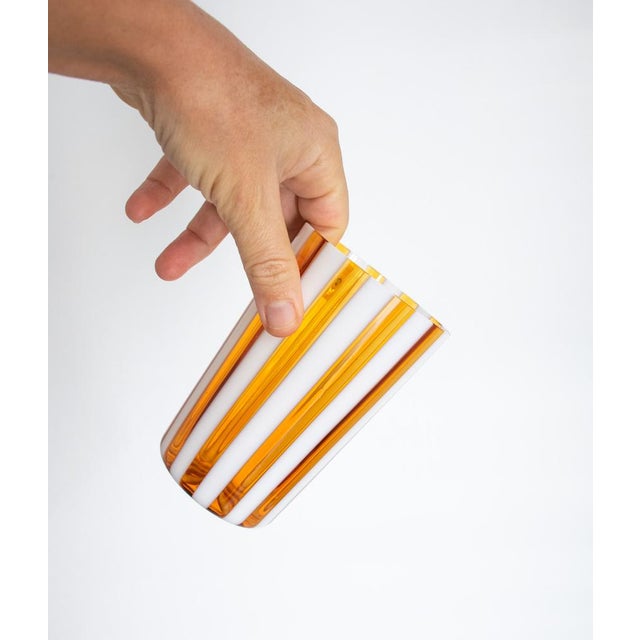 F.Lli Moretti Murano Glass Tequila Drinking Glasses by Mariana Iskra, Set of 7 For Sale - Image 12 of 18