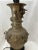 Chinese Antique Chinese Bronze Relief Dragon Vase Double Socket Table Lamp For Sale - Image 3 of 12