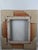 Red Ornate Red and Antique Gold Gilt Wood Picture Frame With Baroque-Style Relief For Sale - Image 8 of 12