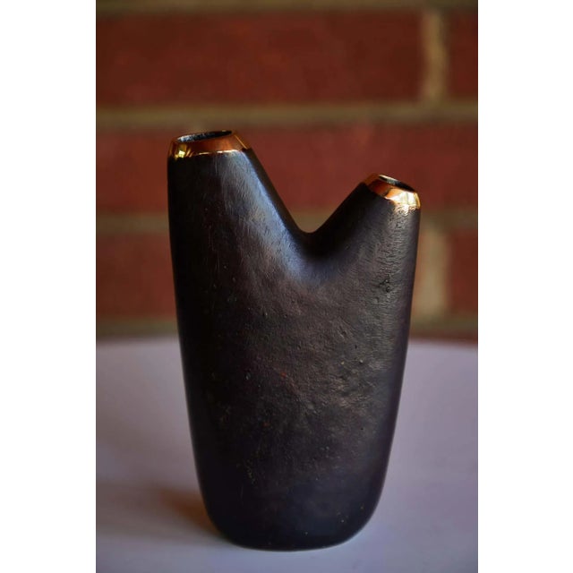 Metal Carl Auböck Model #3794-2 'Aorta' Brass Vase For Sale - Image 7 of 11