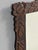 Rustic Antique Hand-Carved Wall Mirror with Floral Roses, 1890s For Sale - Image 3 of 17