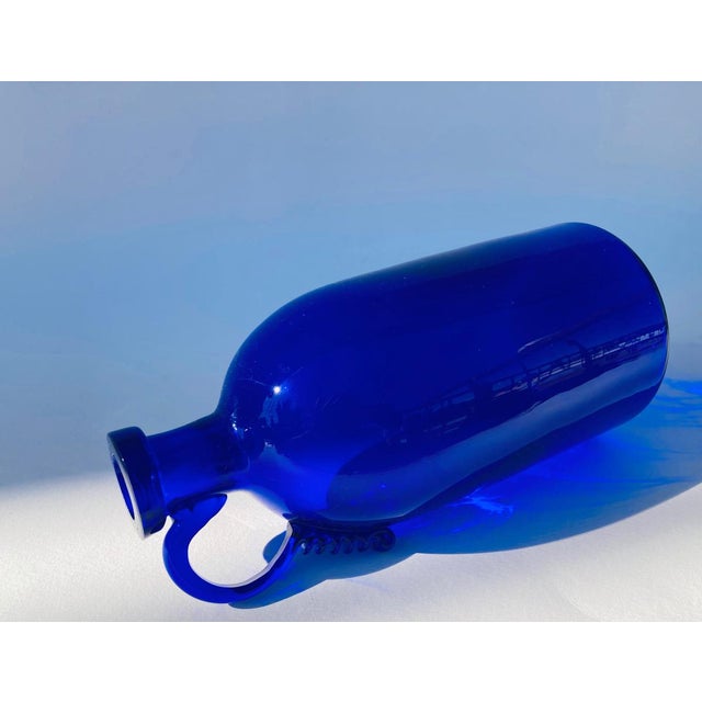 Vintage Italian Murano Glass Vase by Vittorio Zecchin For Sale - Image 6 of 18