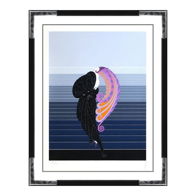 1970s Beauty and the Beast, Erté For Sale