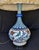 Ceramic 19th Century Iznik-Style Pottery Bottle Vase Converted Lamp / Samson France For Sale - Image 7 of 12