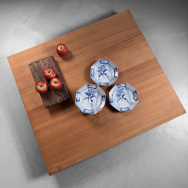 Large Japanese Wooden Manaita Cutting Board or Low Display Table, 1980s For Sale - Image 12 of 14