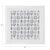 Bougie Diamonds Ice Cotton Sateen Dinner Napkins, Set of 4 For Sale - Image 4 of 6