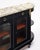 French Louis XVI Style Ebonized Mahogany Buffet Vitrine With Calacatta Marble, Circa 1880 For Sale In Austin - Image 6 of 9