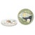 Hand-Decorated Faience Plates with Colourful Motifs, Mancioli, 1960s, Set of 5 For Sale - Image 6 of 6