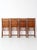 Antique Slat Wood Folding Chairs Set 4 For Sale - Image 11 of 14