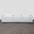 2010s Maiden Home 3-Seat Sofa in White Upholstery For Sale - Image 5 of 11