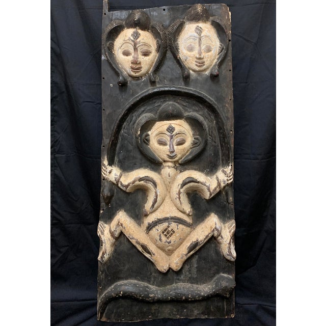 African Art Tribal Art Large Door From Punu Tribe Gabon For Sale - Image 11 of 11