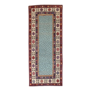 Antique Zabihi Collection Talish Blue Runner