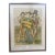 Framed Mid 20th Century Signed & Numbered Lithograph by Jacques Lavende – Framed Musicians Scene For Sale