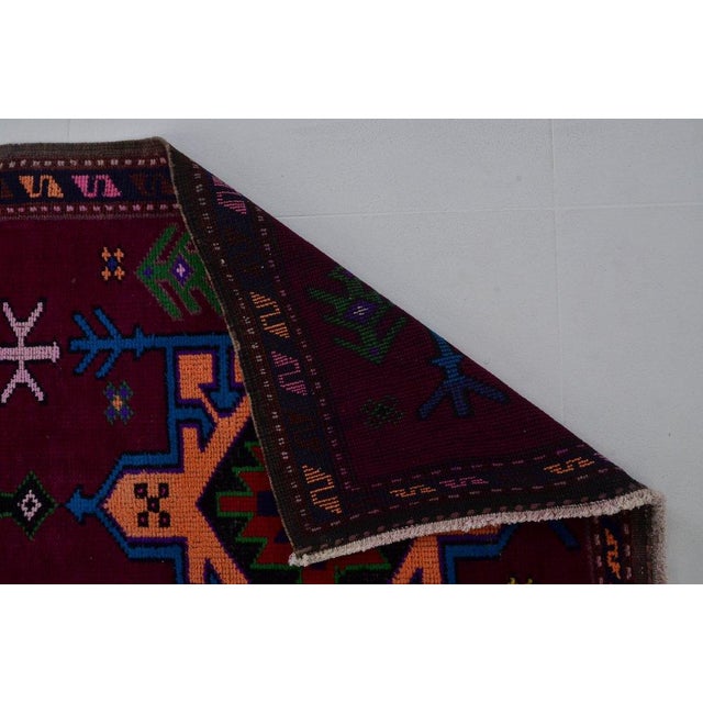 Vintage Antique Hallway Runner Rug For Sale - Image 9 of 10