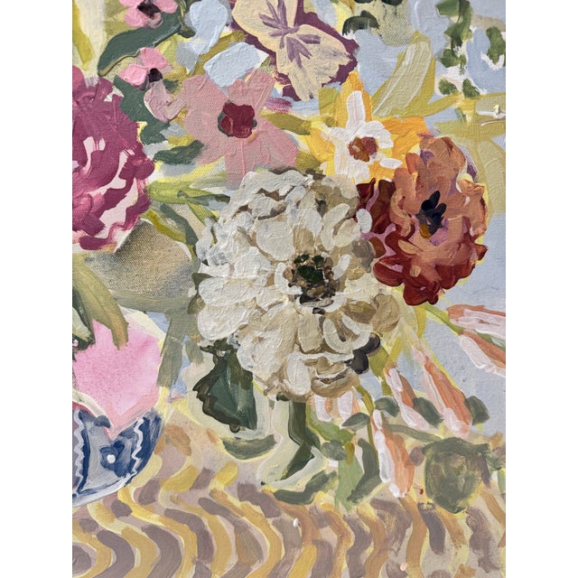 Floral Bouquet Painting For Sale In Atlanta - Image 6 of 13
