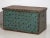 Green Vintage Mint Green Storage Trunk, 1920 For Sale - Image 8 of 10