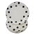 Fun Black and White Polka Dot Dinner Plates by Kate Spade Ny for Lennox - Set of 4 For Sale