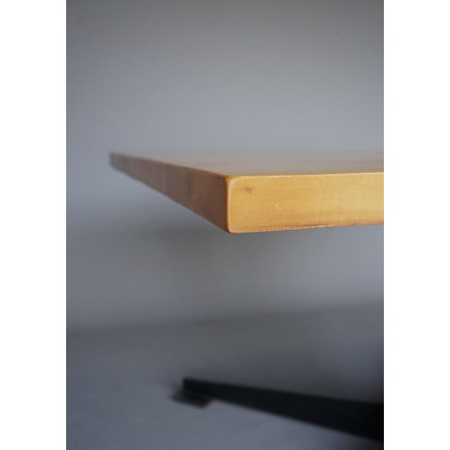 Brutalist Dining Table with Cherry Top by Wim den Boon, 1961 For Sale - Image 14 of 18