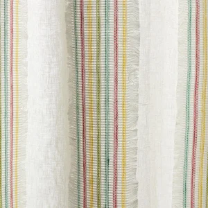 Schumacher Tulum Casement Fabric In Mutli