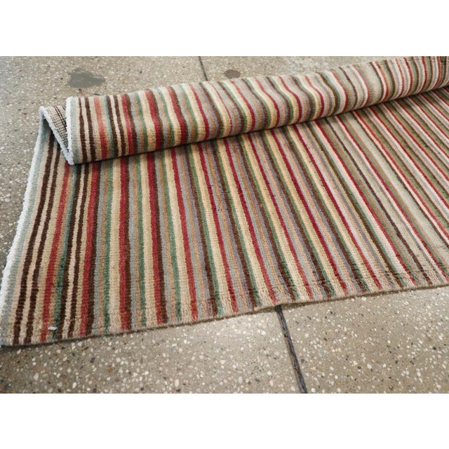 Galerie Shabab Collection Mid-20th Century Turkish Anatolian Long Runner For Sale - Image 10 of 10