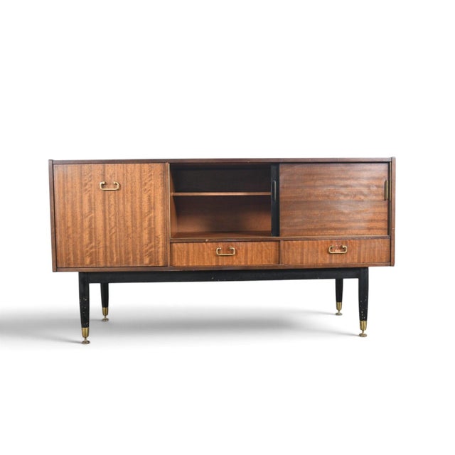 E. Gomme Ltd Leslie Dandy "Librenza" Credenza in Tola For Sale - Image 4 of 12
