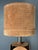 Mid-Century Terracotta Suede Table Lamp. 1970s For Sale - Image 4 of 13