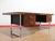 Mid-Century Modern Mid Century Modern Vintage Rosewood Writing Office Desk For Sale - Image 3 of 15