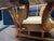 This Vintage Paddle-Arm Morris Style Recliner Chair For Sale - Image 9 of 11