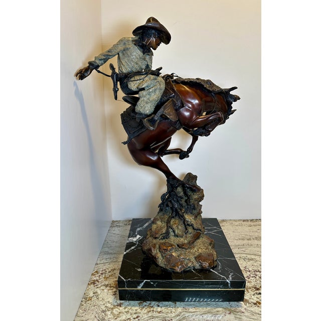 Austin Barton “Attitude Adjustment” Signed Limited Edition Bronze Sculpture | 1995 For Sale In Los Angeles - Image 6 of 18
