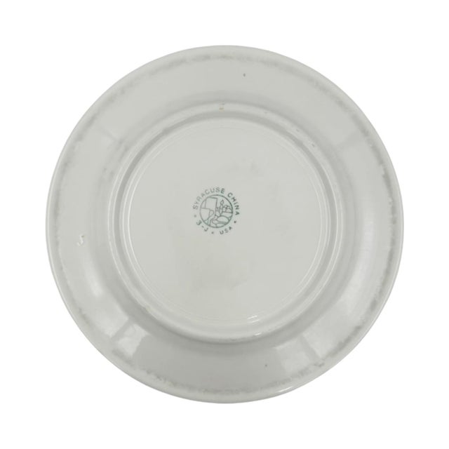 Vintage New York Stock Exchange Luncheon Club Plate 10"d For Sale - Image 4 of 12