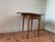Vintage Oak Drop-Leaf Side Table For Sale In San Francisco - Image 6 of 9