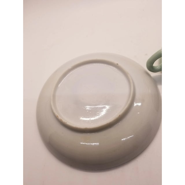 Vintage Asian Porcelain Tea Cup and Saucer Set- 2 Pieces For Sale In Washington DC - Image 6 of 7