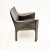 Mid-Century Modern Vintage Italian Leather CAB Armchair attributed to Mario Bellini for Cassina, 1970s For Sale - Image 3 of 8