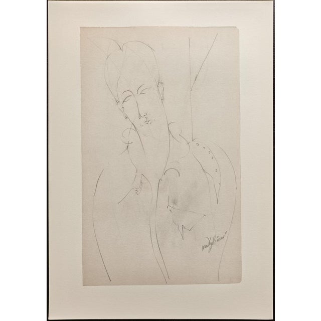A. Modigliani, Lunia, Lithograph For Sale - Image 7 of 7