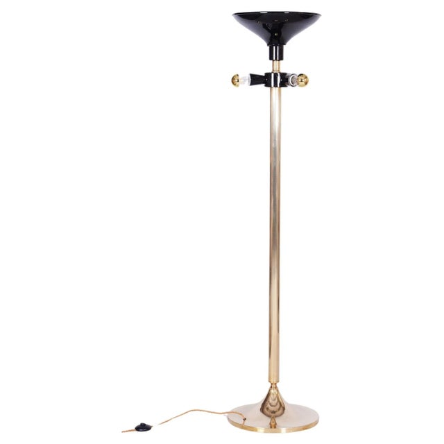 Mid-Century Brass Floor Lamp by Kamenický Šenov, 1960s For Sale - Image 11 of 11
