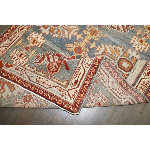 Malayer Antique Runner , 3'5'' X 9'11'' For Sale - Image 4 of 8